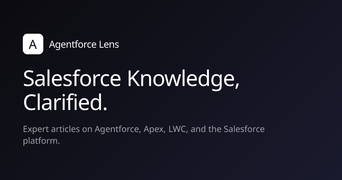 Salesforce DX + VS Code Setup Guide: From Zero to First Deployment ...